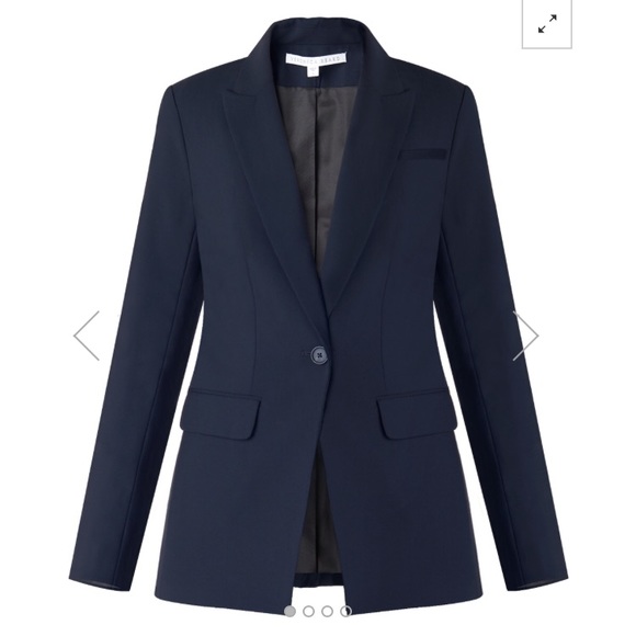 veronica beard long and lean jacket